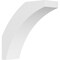 Ekena Millwork 5"W x 16"D x 16"H Standard Thorton Architectural Grade PVC Knee Brace BRCP05X16X16THR - alternate 1